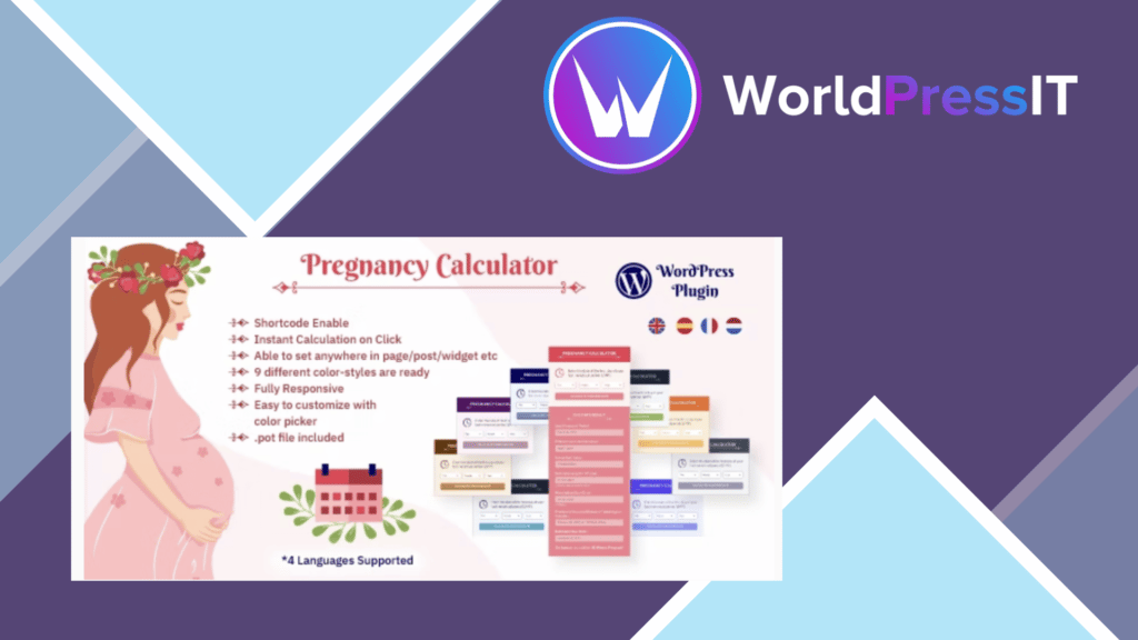 WordPress Pregnancy Calculator