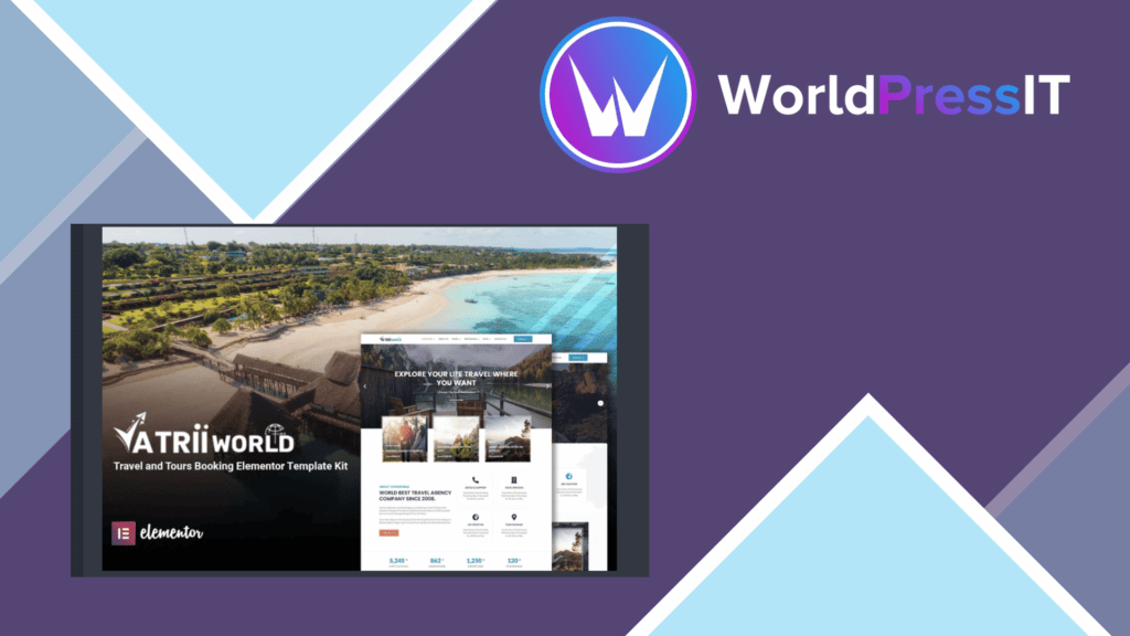 Yatriiworld – Travel and Tours Booking Elementor Template Kit