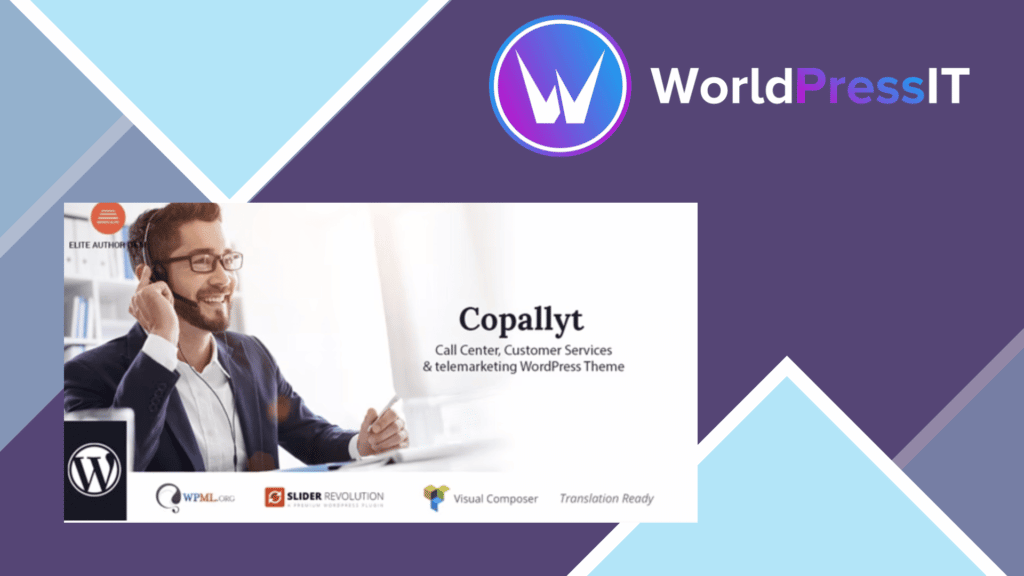 Copallyt - Call Center and Telemarketing WordPress Theme