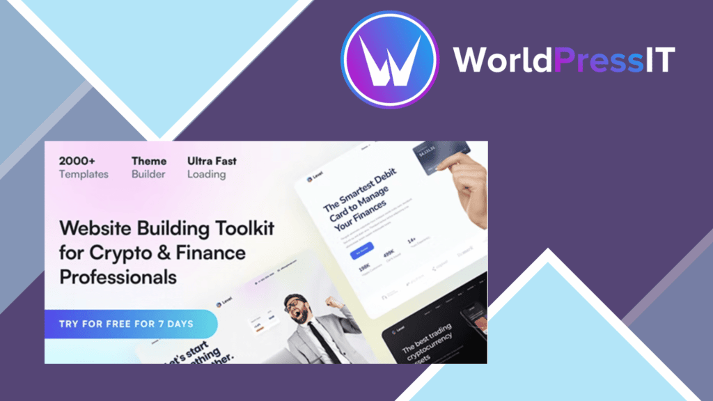 Level - Financial Technology and Crypto WordPress Theme