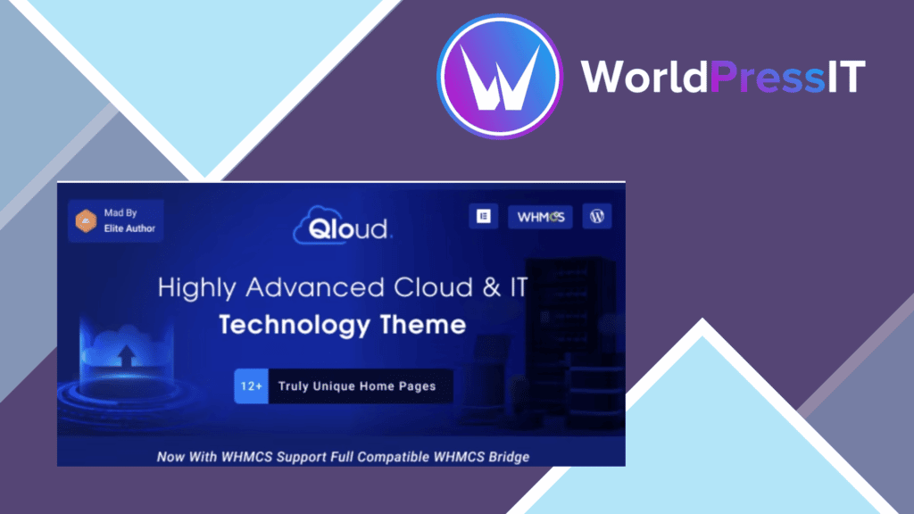 Qloud - Cloud Computing, Apps and Server WordPress Theme