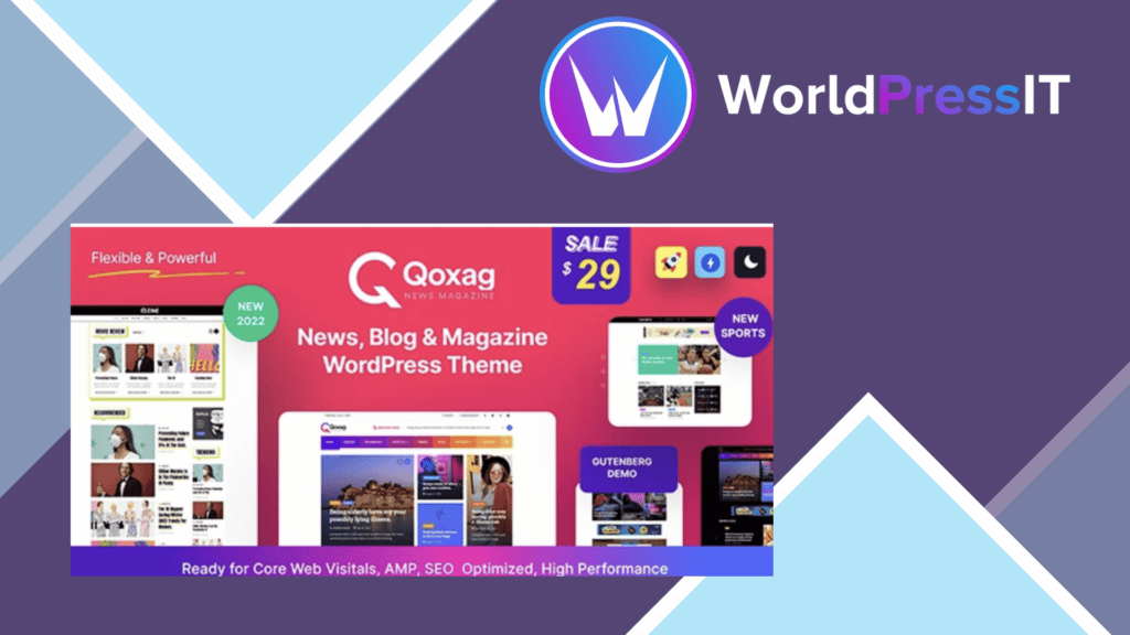 Qoxag - WordPress News Magazine Theme