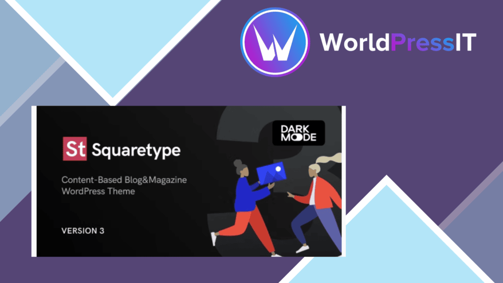 Squaretype - Modern Blog WordPress Theme