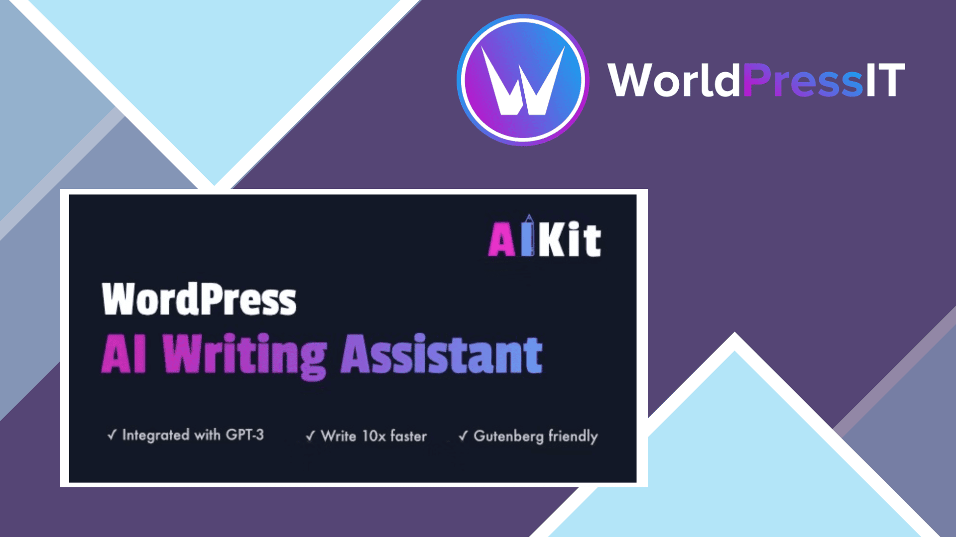 Aikit Wordpress Ai Writing Assistant Using Gpt Worldpress It