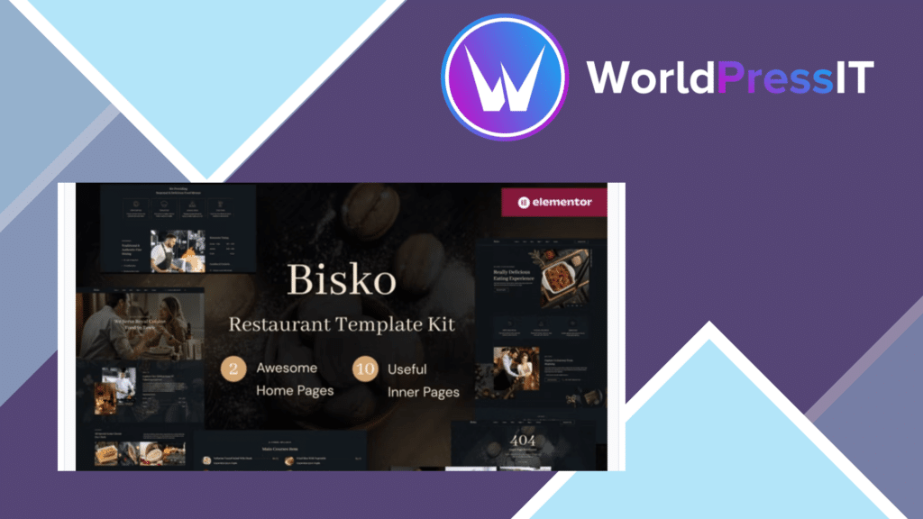 Bisko - Restaurant and Cafe Elementor Template Kit