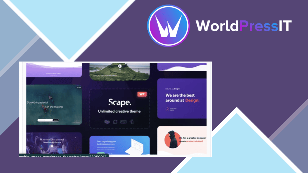 Scape - Multipurpose WordPress theme