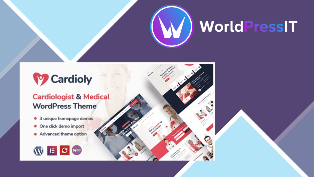 Cardioly - Cardiologist and Medical WordPress Theme