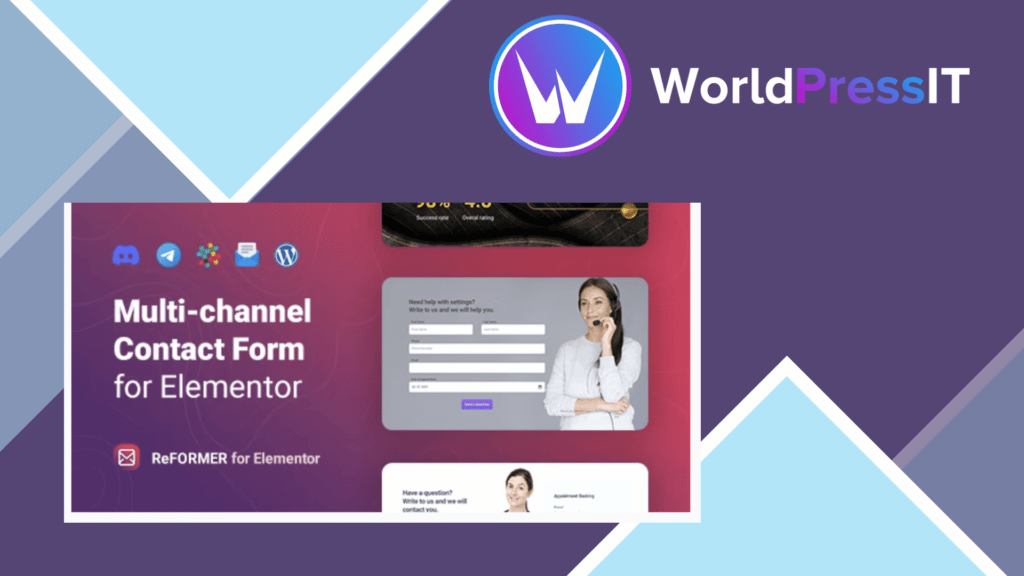 ReFormer – Multichannel Contact Form for Elementor