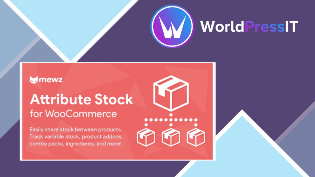WooCommerce Attribute Stock – Share Stock Between Products