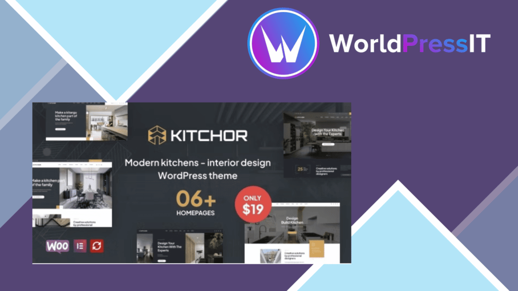 Kitchor Interior Design WordPress Theme