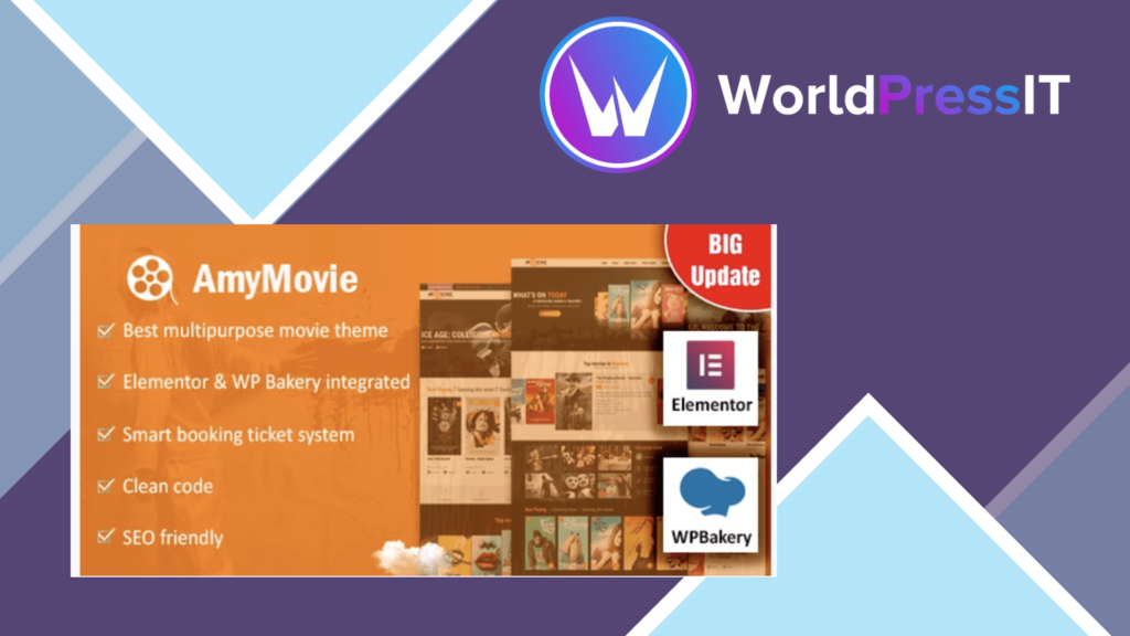 AmyMovie - Movie and Cinema WordPress Theme