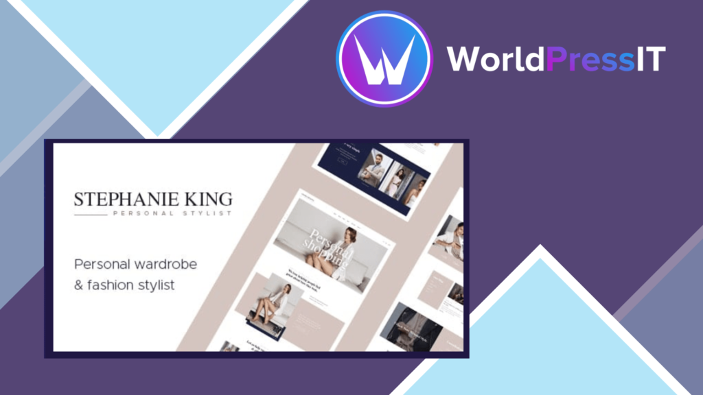 Stephanie King - Personal Stylist and Fashion Blogger WordPress Theme