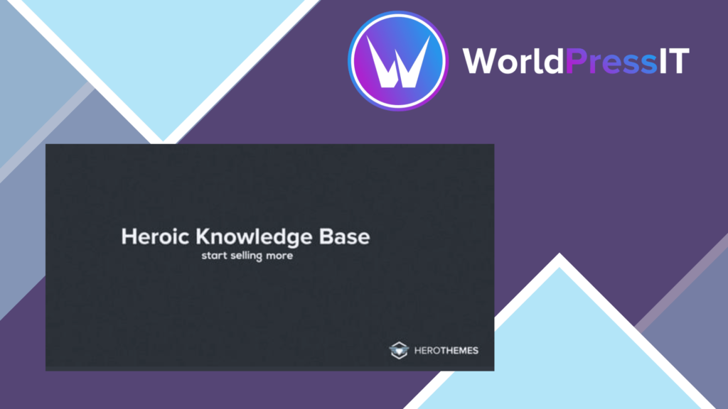 Heroic Knowledge Base Plugin by HeroThemes