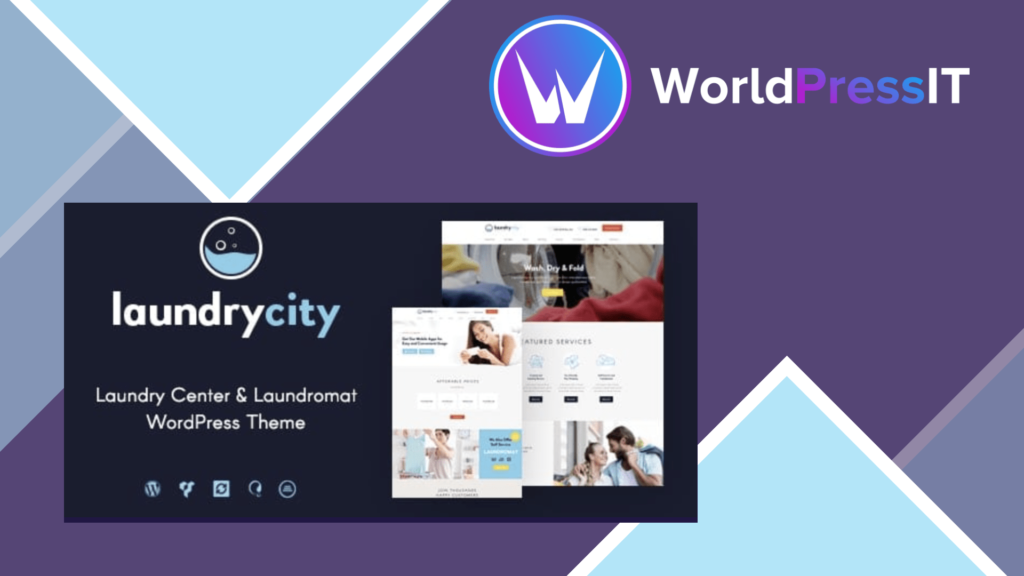 Laundry City | Dry Cleaning Services WordPress Theme