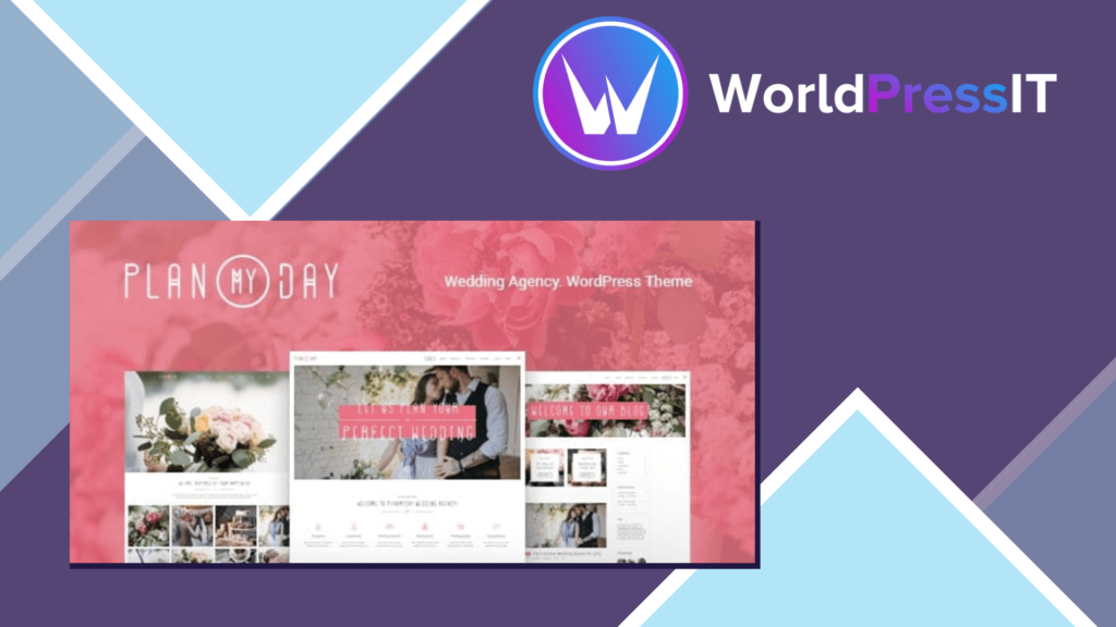 Plan My Day | Wedding / Event Planning Agency WordPress Theme