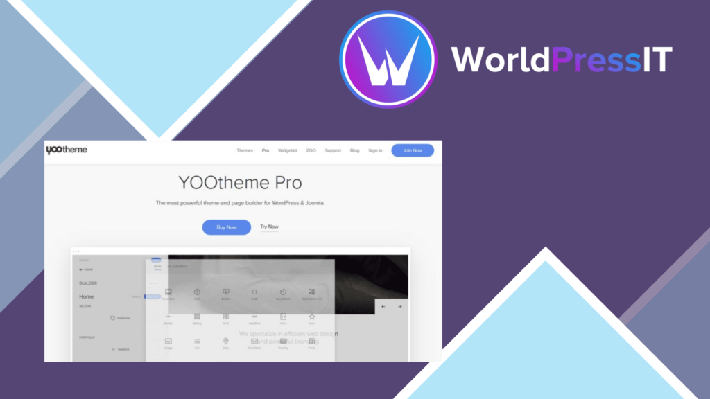 YOOtheme Pro for WP and Joomla