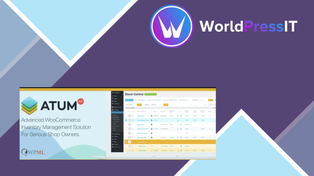 Atum Stock Manager for Woocommerce