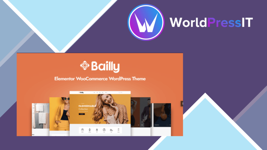 Bailly - Elementor WooCommerce WordPress Theme