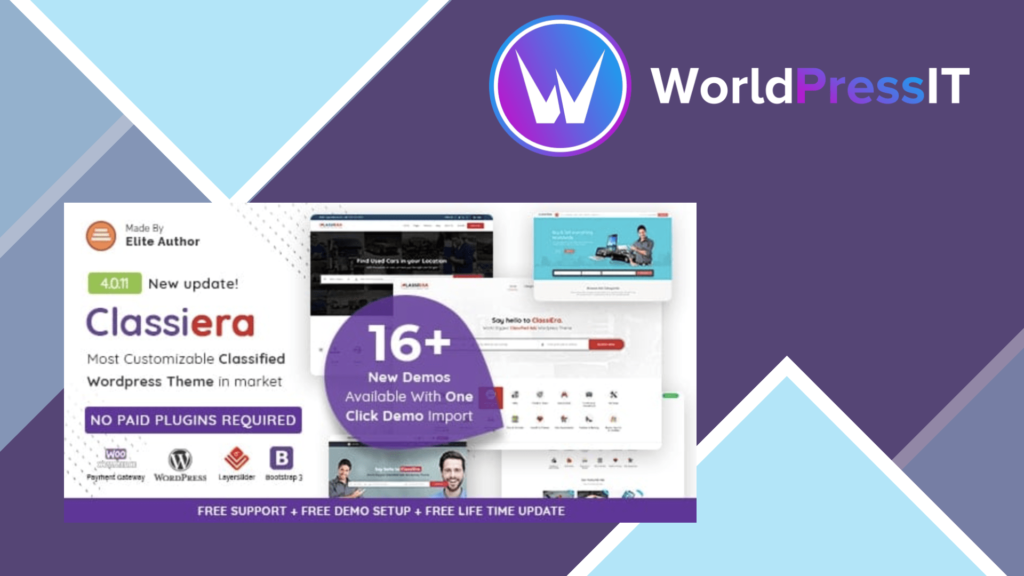 Classiera – Classified Ads WordPress Theme