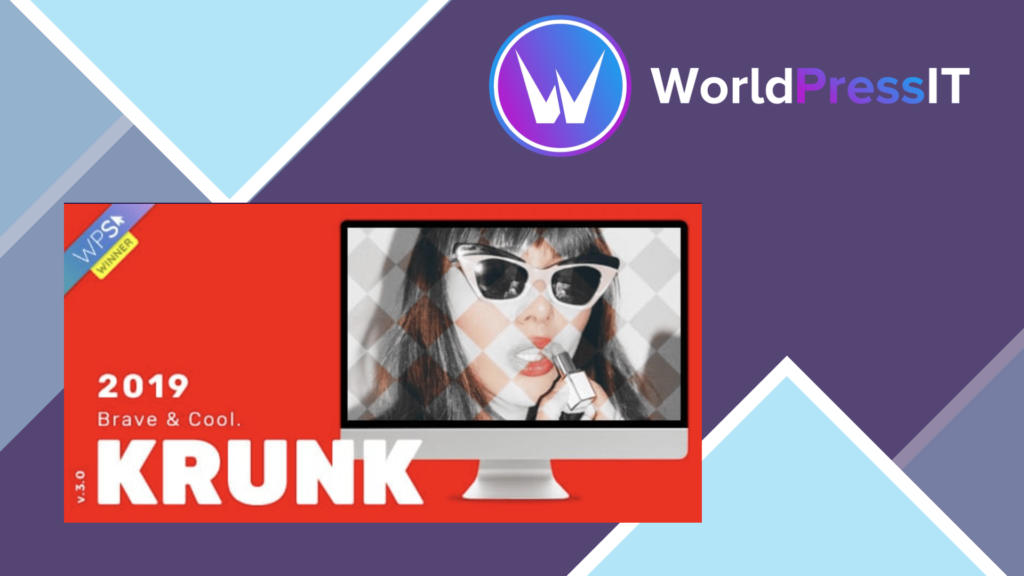 Krunk - Brave and Cool WordPress Blog Theme