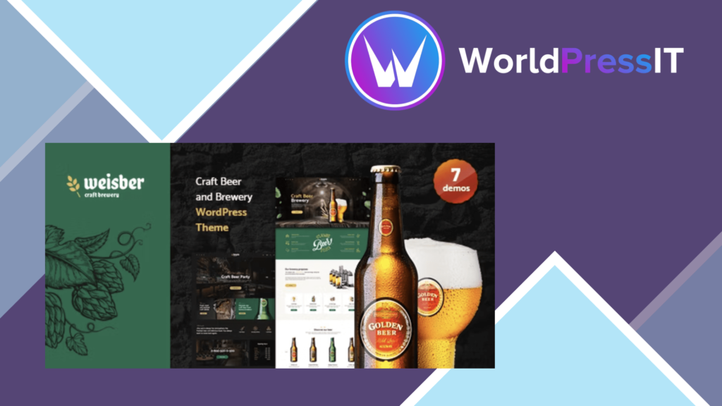 Weisber - Craft Beer and Brewery WordPress Theme