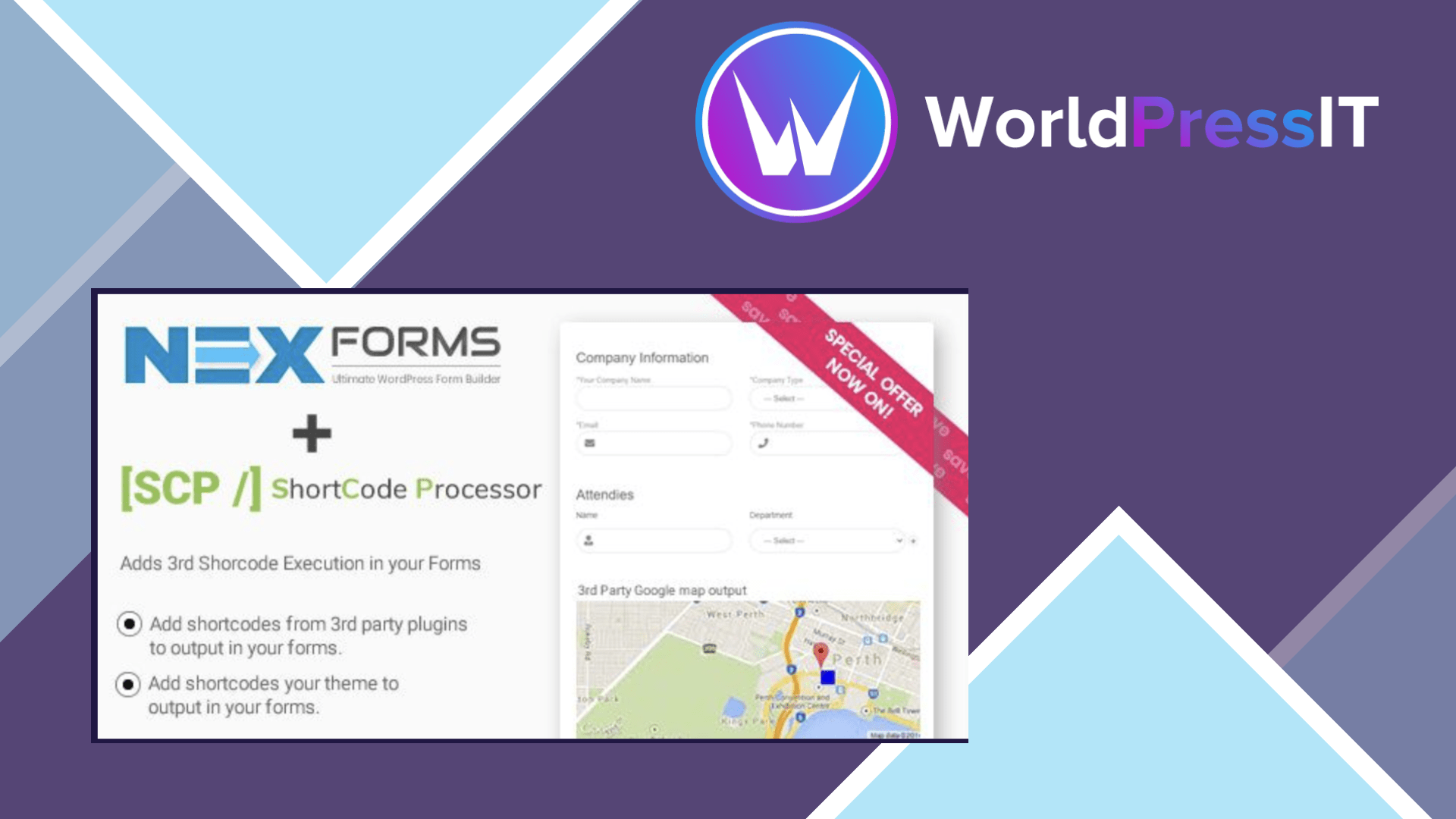 NEXForms Shortcode Processor WorldPress IT