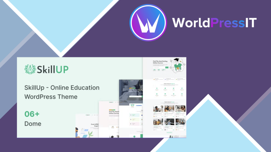 SkillUp – Online Education WordPress Theme