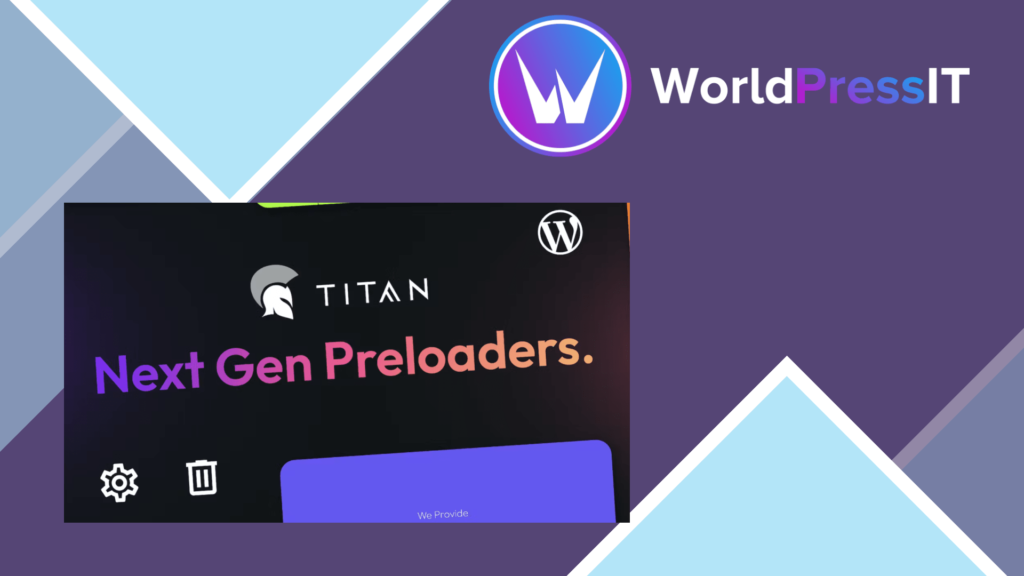 Titan Preloaders and Page Transitions Plugin