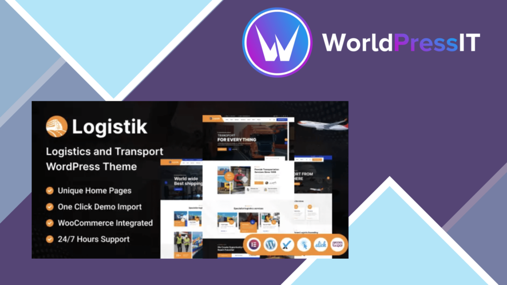 Logistik – Transport and Logistics WordPress Theme