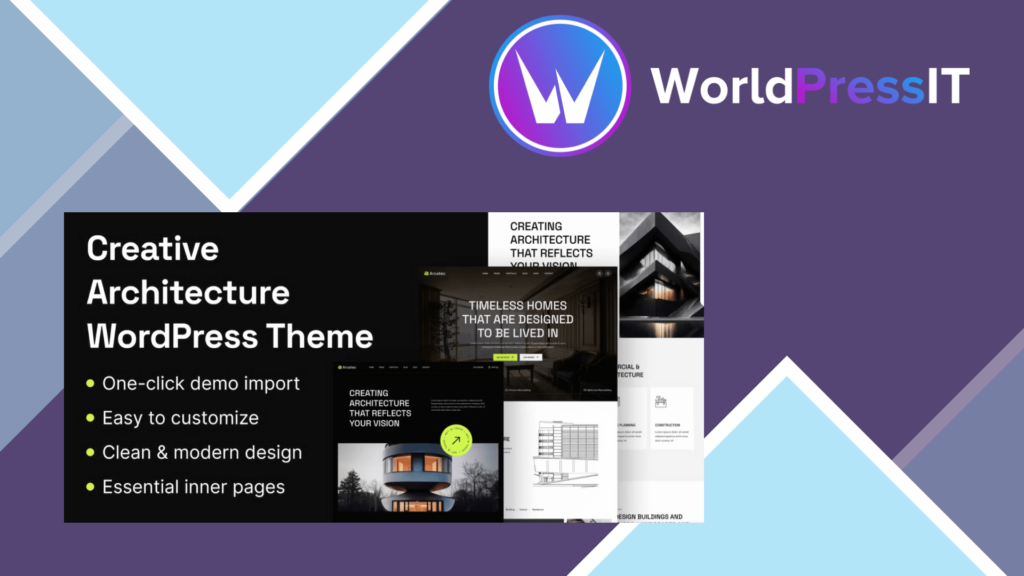 Arcatec – Architecture and Interior WordPress Theme