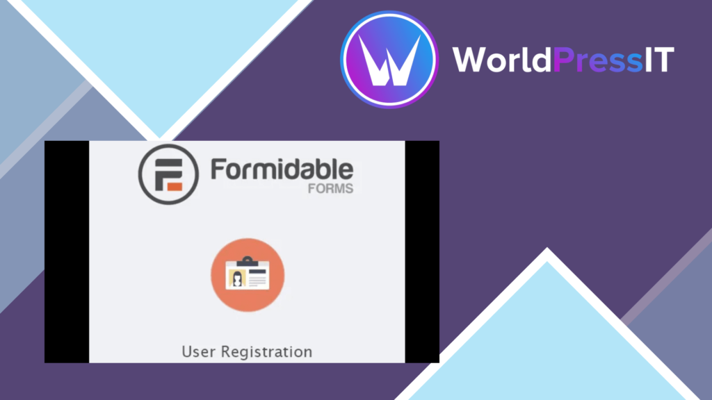 Formidable Forms – User Registration Add-On