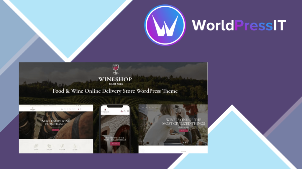 WineShop – Food and Wine Online Delivery Store Theme