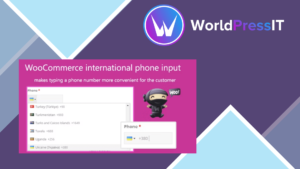 WooCommerce International Phone Input