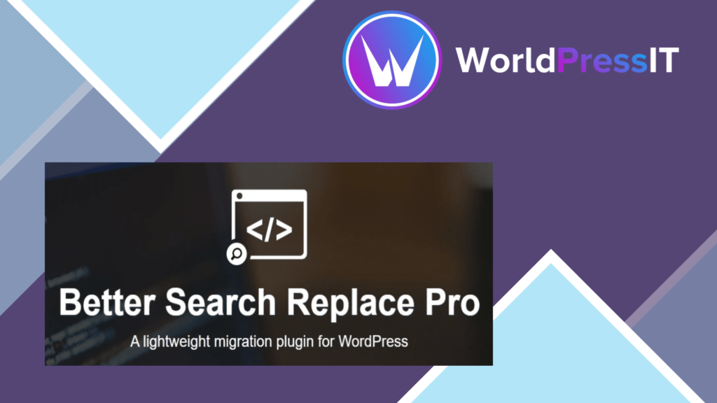 Better Search Replace Pro