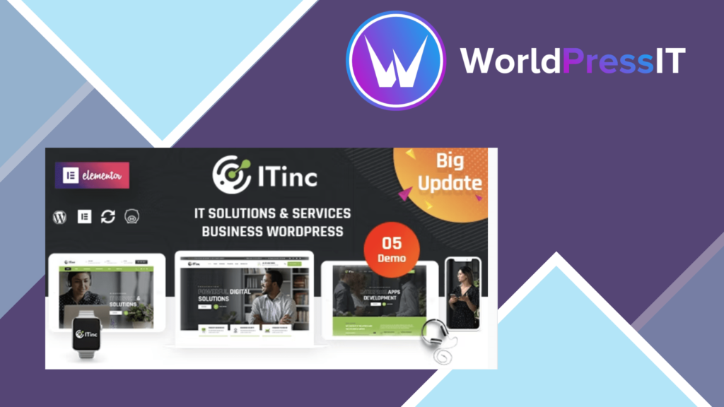 ITInc - Technology and IT Solutions WordPress Theme