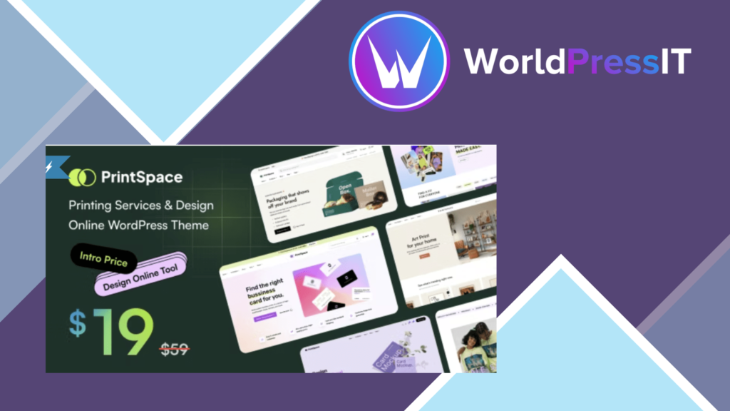 PrintSpace - Printing Services and Design Online WooCommerce WordPress theme