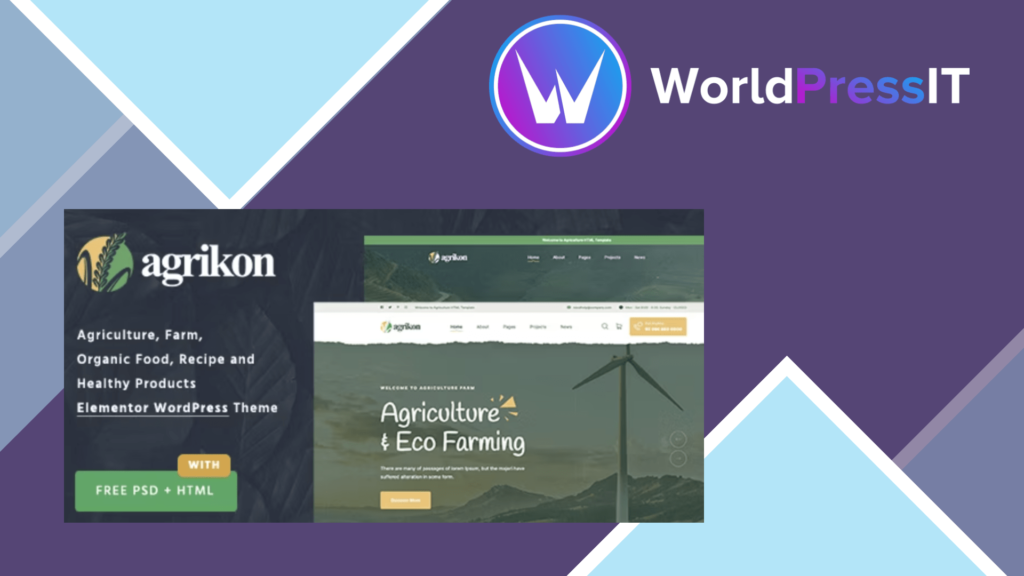 Agrikon – Organic Food and Agriculture WooCommerce Theme