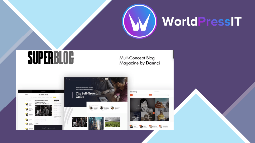 SuperBlog – Powerful Blog and Magazine Theme