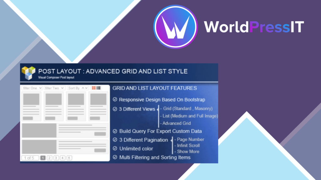 Advance Post Grid List for Visual Composer