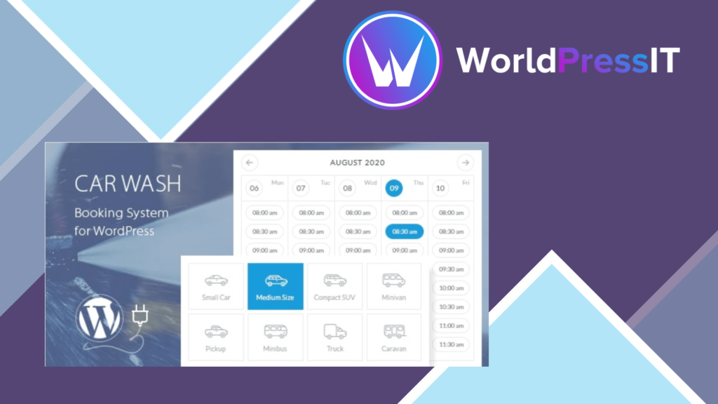 Car Wash Booking System For WordPress