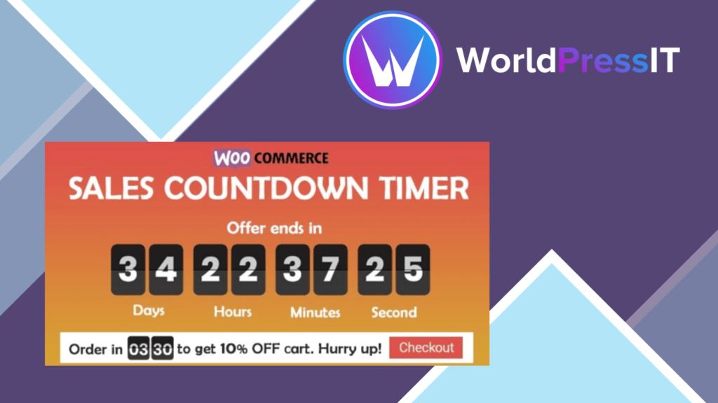 Checkout Countdown - Sales Countdown Timer for WooCommerce and WordPress