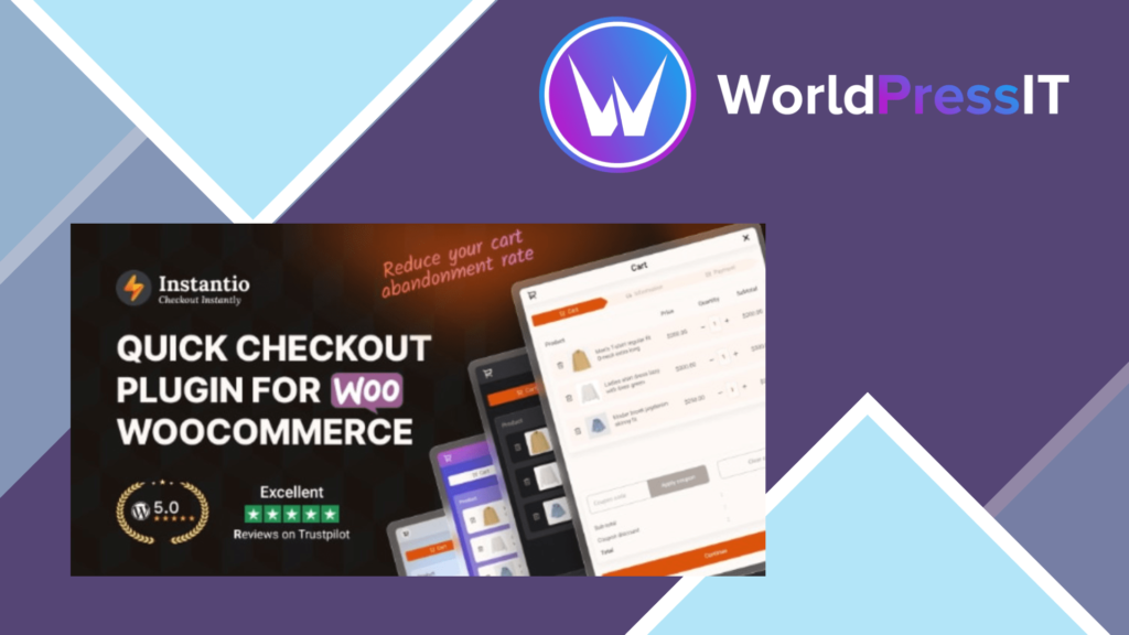 Instantio - WooCommerce All in One Cart and Checkout