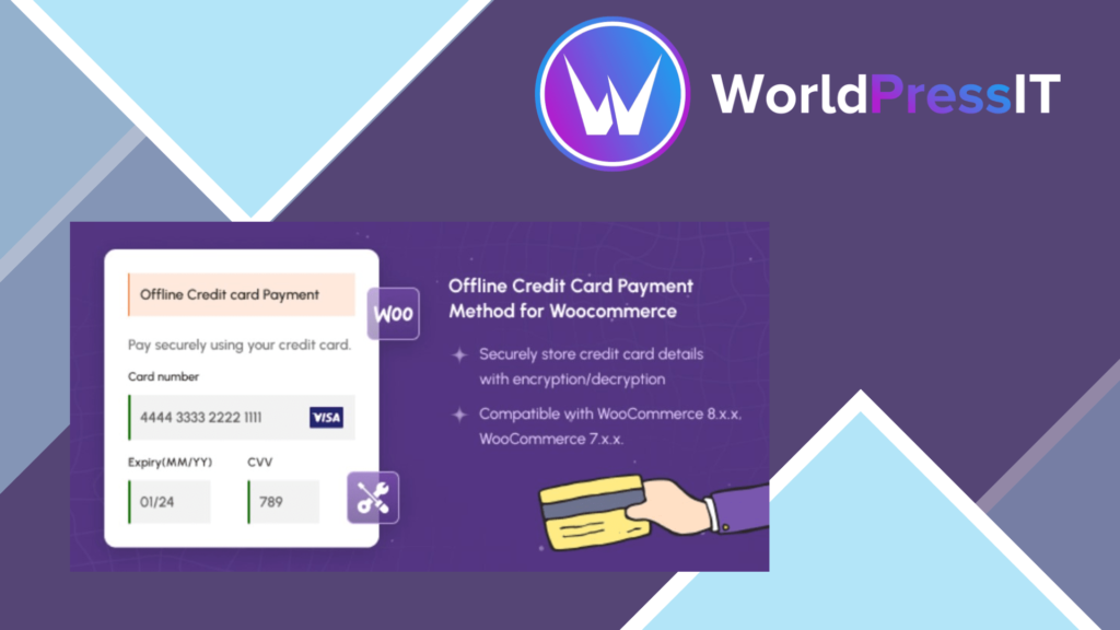 Offline Credit Card Payment Method WooCommerce Plugin