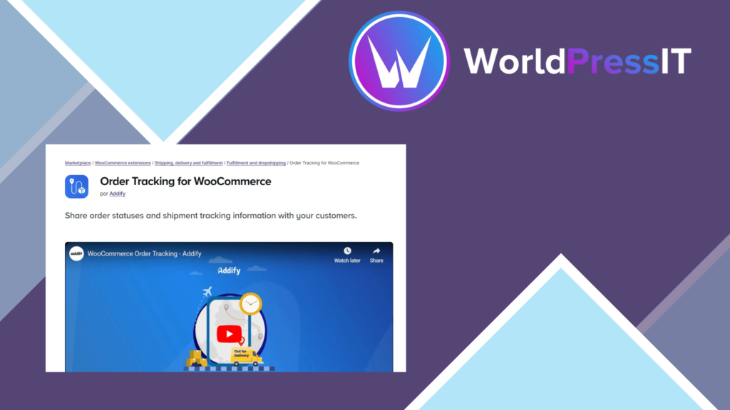 Order Tracking for WooCommerce