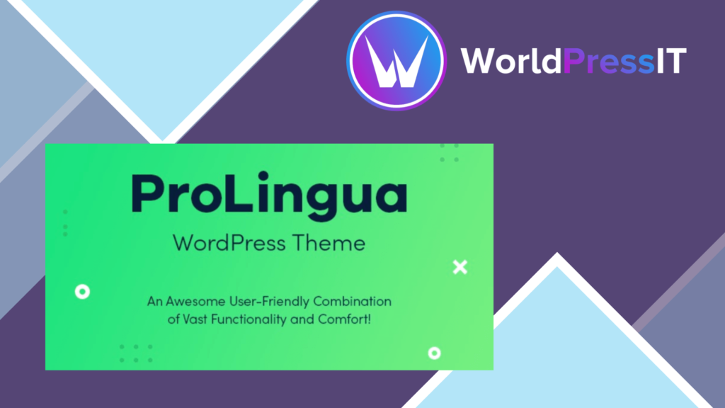 ProLingua - Translation Services WordPress Theme