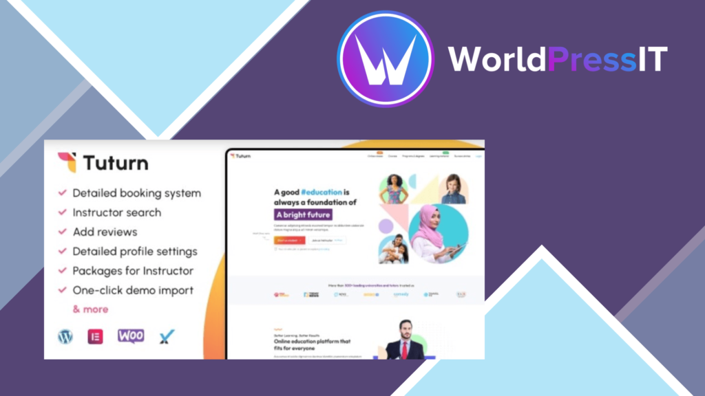Tuturn - Online Tuition and Tutor Marketplace WordPress Plugin