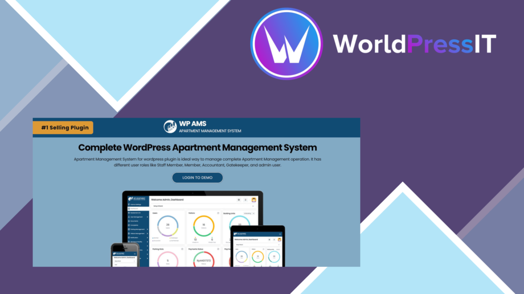 WPAMS – Apartment Management System for wordpress