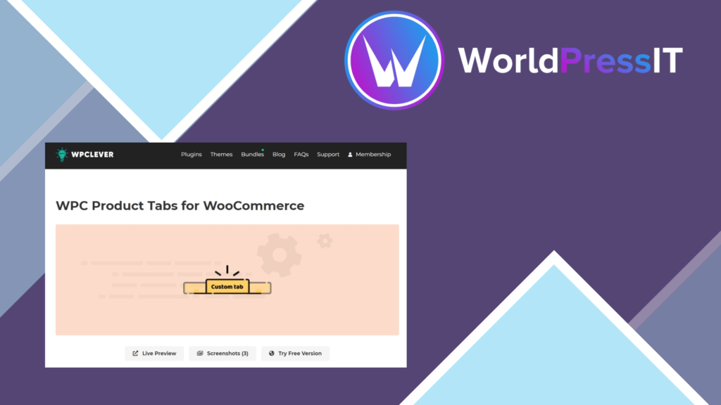 WPC Product Tabs for WooCommerce