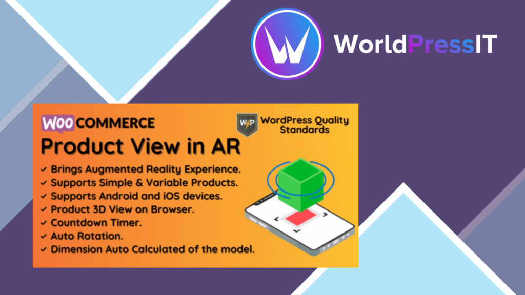 WooCommerce Product View in AR