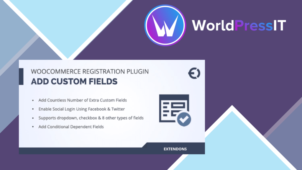 WooCommerce Registration Fields Plugin - Custom Signup Fields